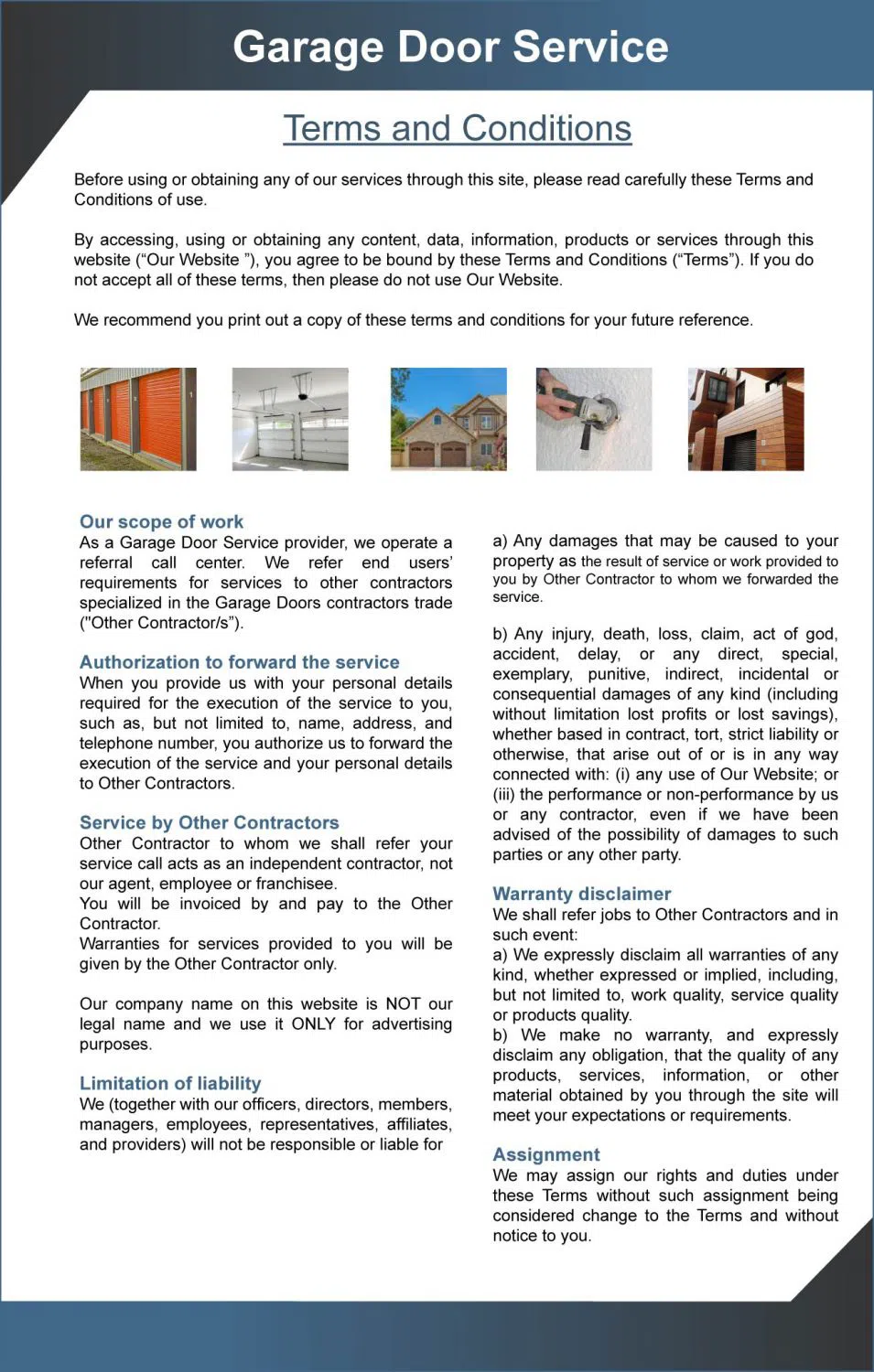 Golden Garage Door Service Atlanta, GA 404-602-9390